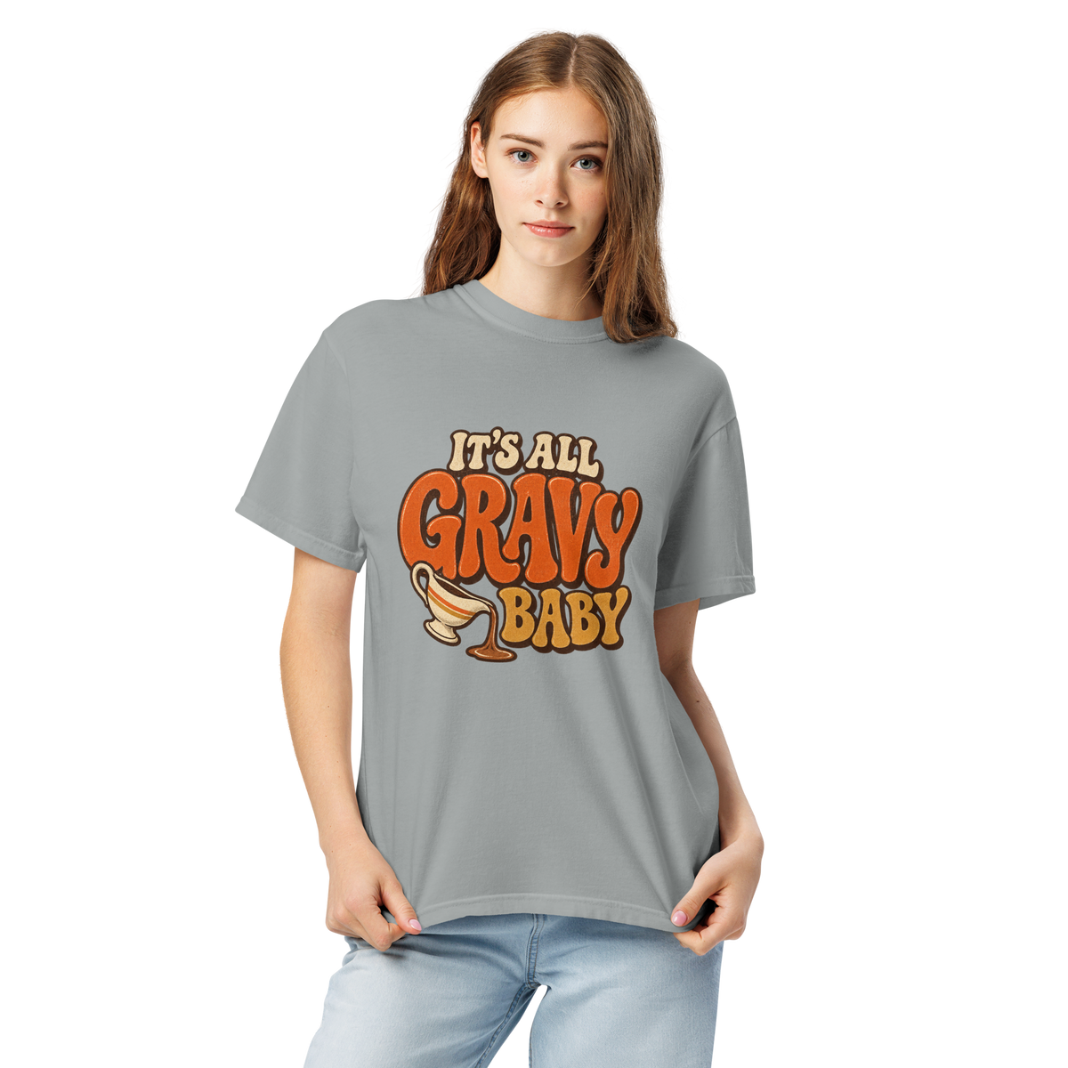 It’s All Gravy Baby Comfort Colors® Thanksgiving Shirt