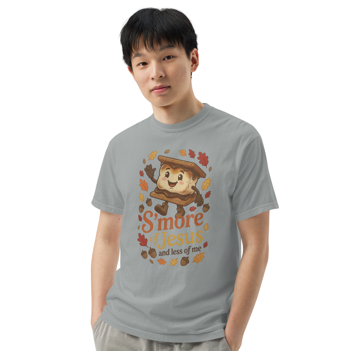 Comfort Colors S'mores Jesus Christian Camp Shirt, Faith Tee