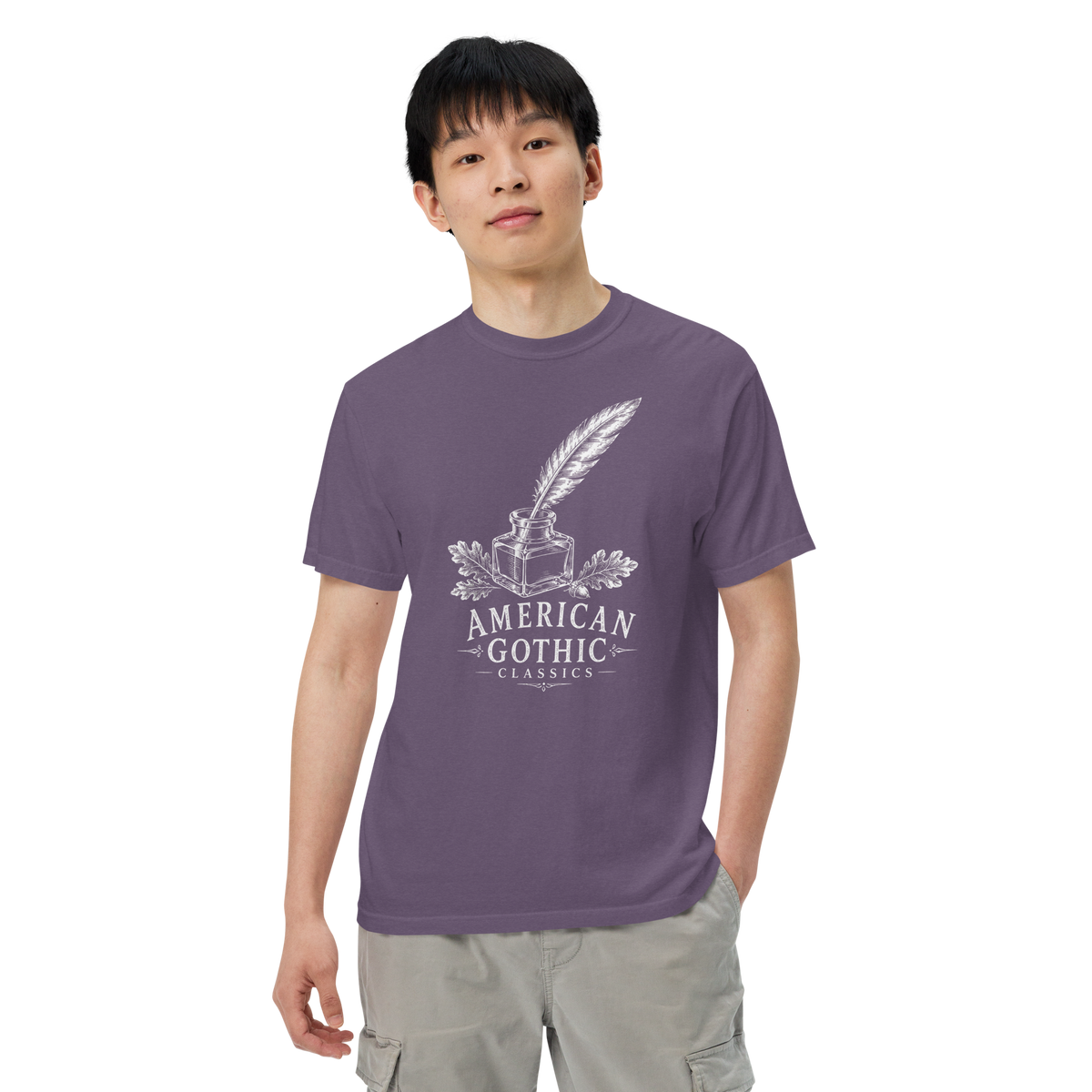 American Gothic Classics Comfort Colors Shirt, Literary Gothic Tee, Book Lover Apparel