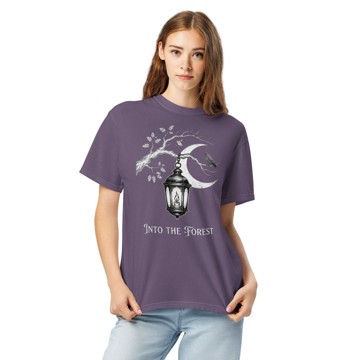 Comfort Colors 1717 "Into the Forest" Gothic Literature T-Shirt
