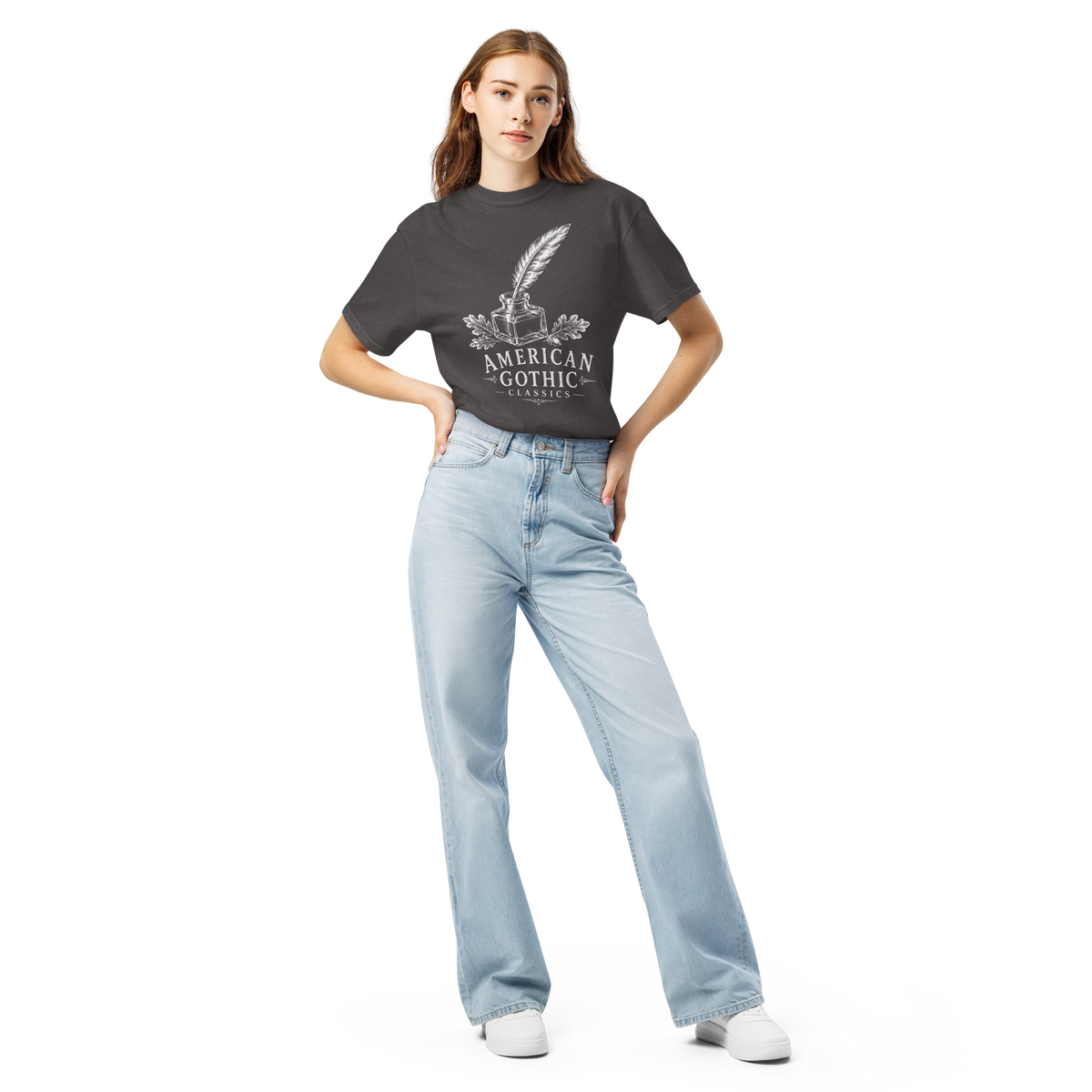 American Gothic Classics Comfort Colors Shirt, Literary Gothic Tee, Book Lover Apparel