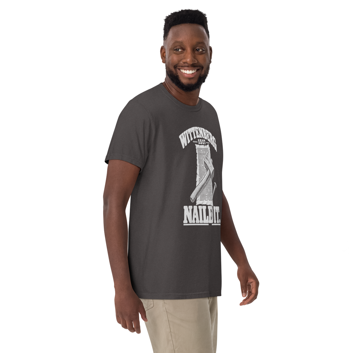 Wittenberg 1517 Nailed It Comfort Colors® Christian Shirt