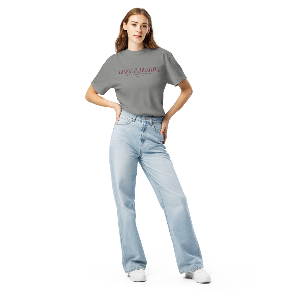Thankful, Grateful & Slightly Overfed Comfort Colors® Shirt