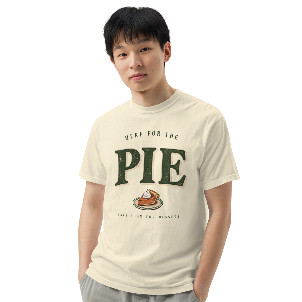 Here for the Pie Comfort Colors® Thanksgiving Shirt