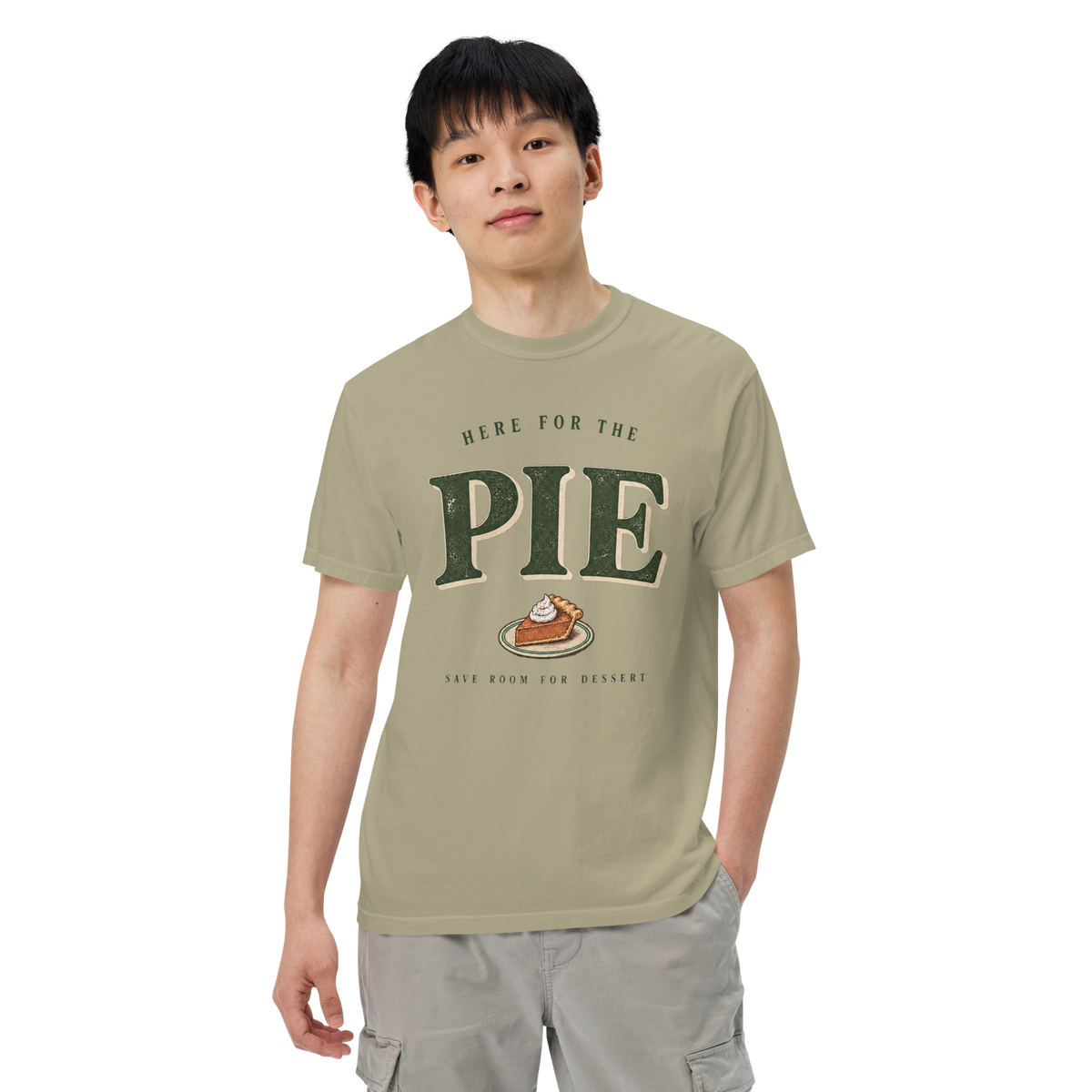 Here for the Pie Comfort Colors® Thanksgiving Shirt