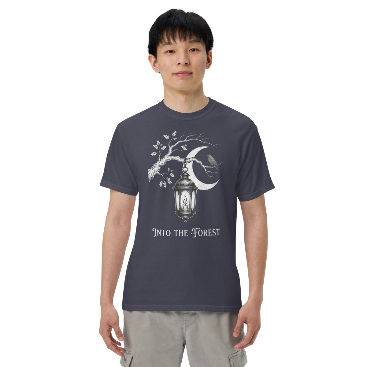 Comfort Colors 1717 "Into the Forest" Gothic Literature T-Shirt
