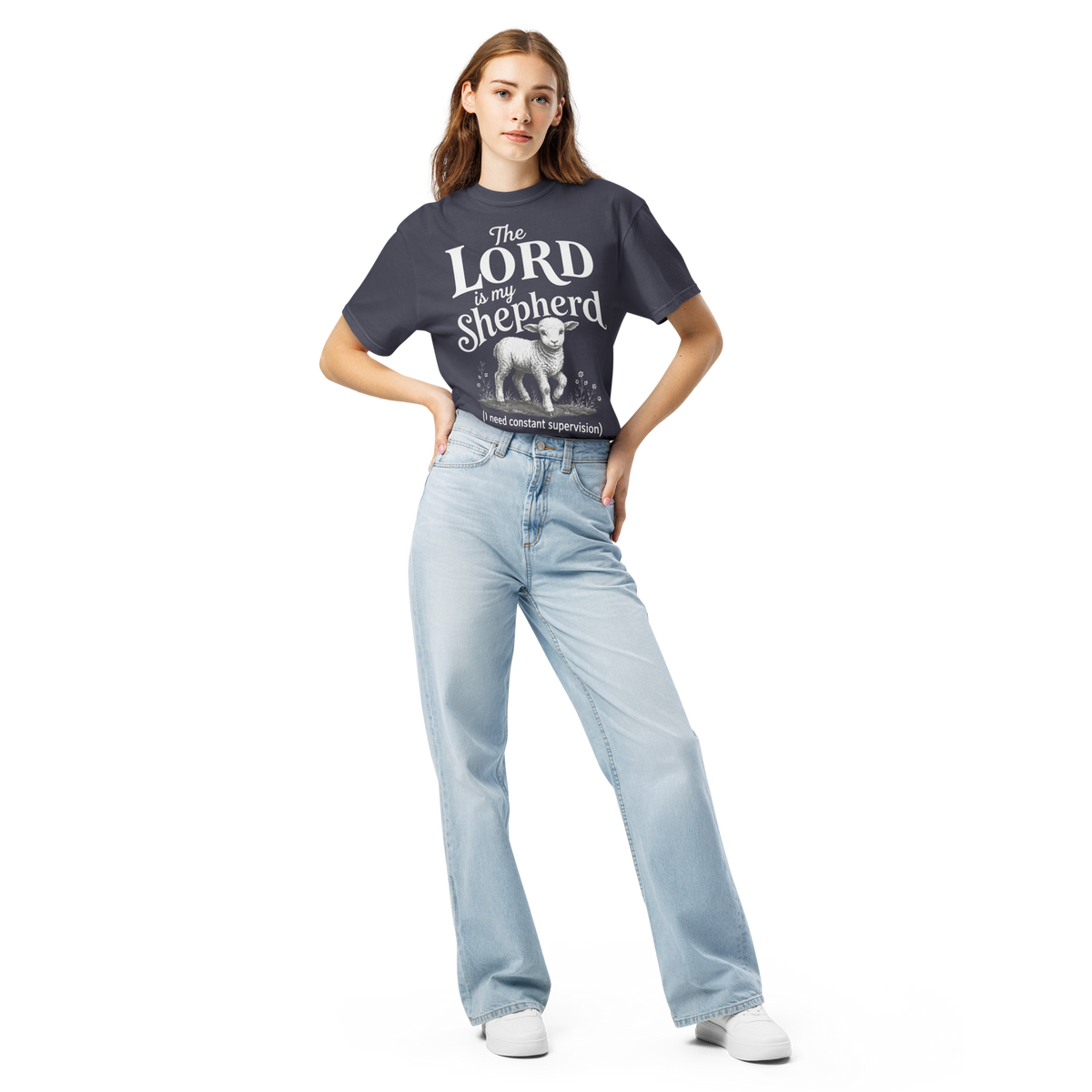 Comfort Colors Psalm 23 Shirt, Christian Lamb Tee, Faith Apparel, Funny Shepherd Graphic