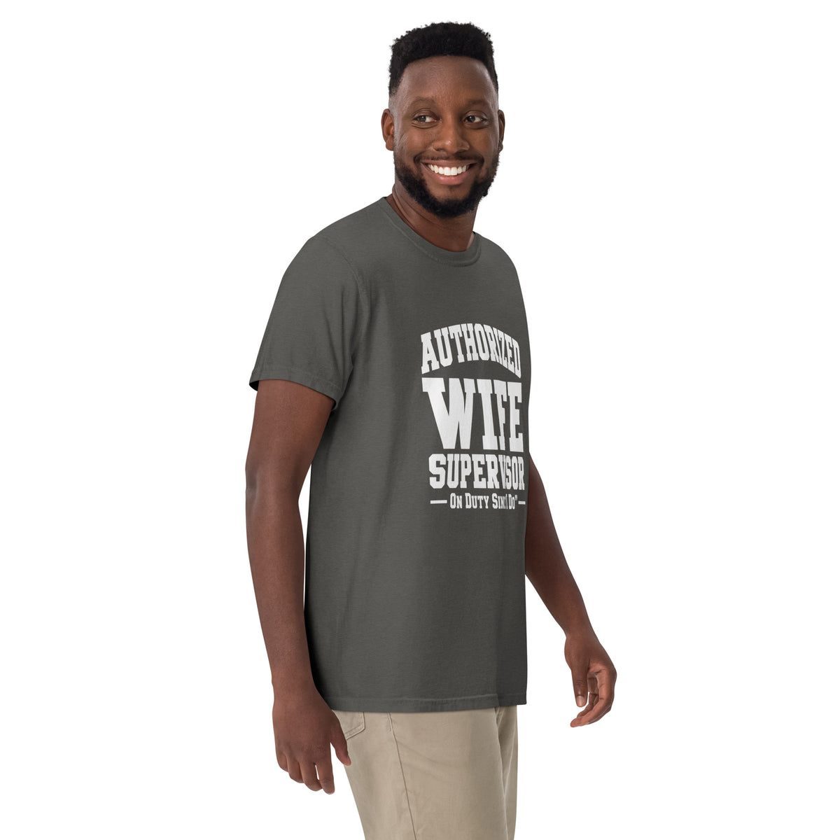 Authorized Wife Supervisor Comfort Colors® 1717 Husband Shirt