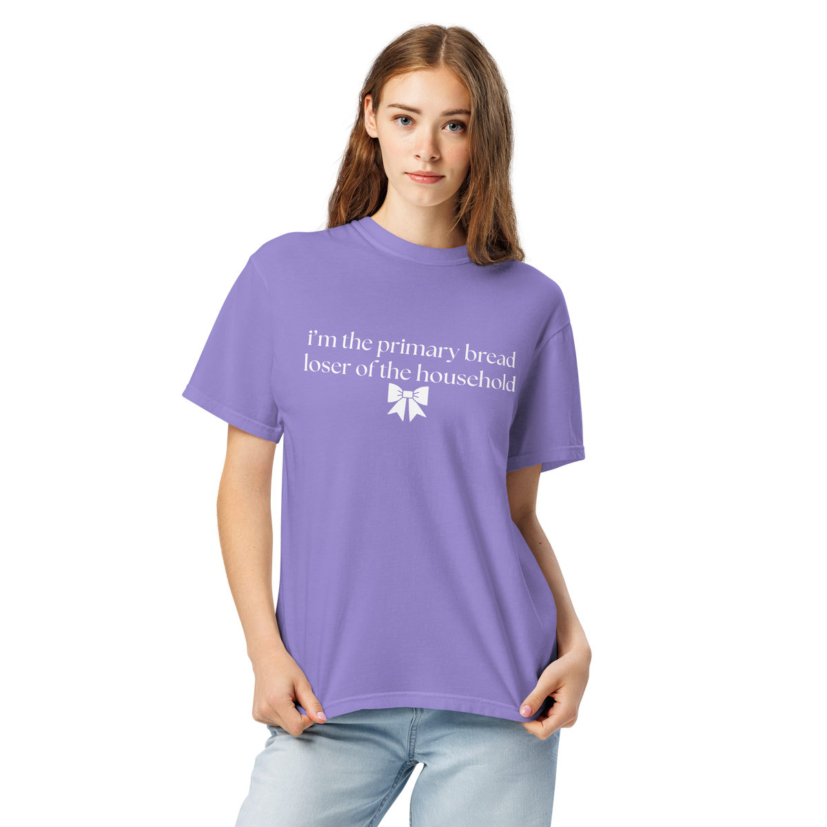 Primary Bread Loser Shirt, Funny Mom Sarcastic Wife Tee, Household Humor