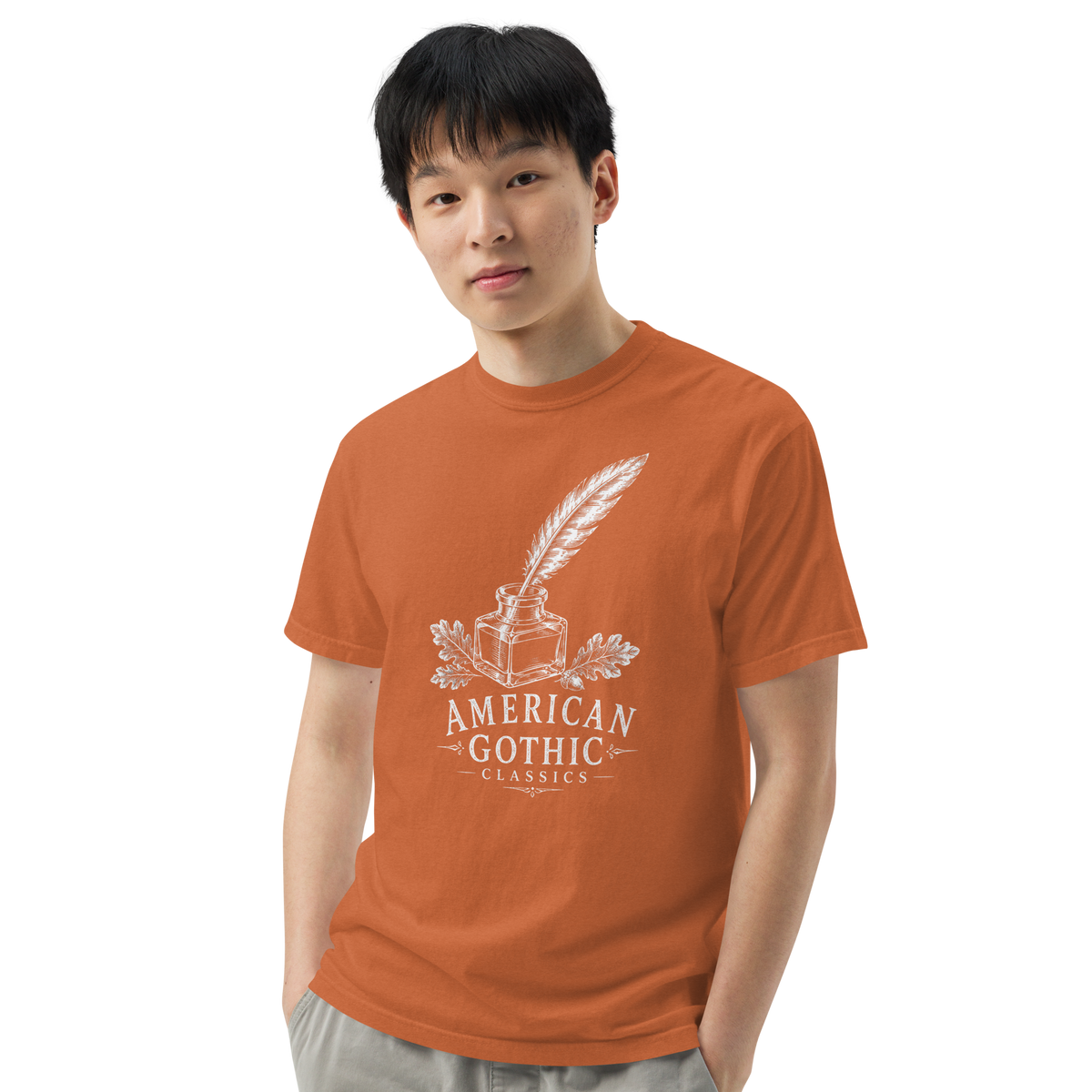American Gothic Classics Comfort Colors Shirt, Literary Gothic Tee, Book Lover Apparel
