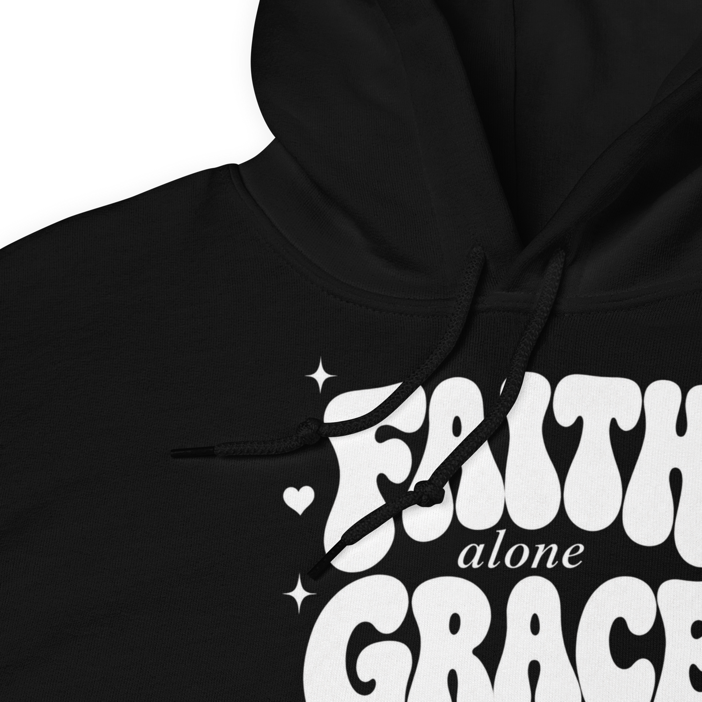 Faith Grace Christ Alone Gildan 18500 Hoodie, Christian Hoodie, Sola Fide Sola Gratia Solus Christus Sweatshirt, Faith Gift