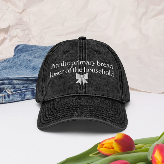 Primary Bread Loser Embroidered Otto Cap® Vintage Hat